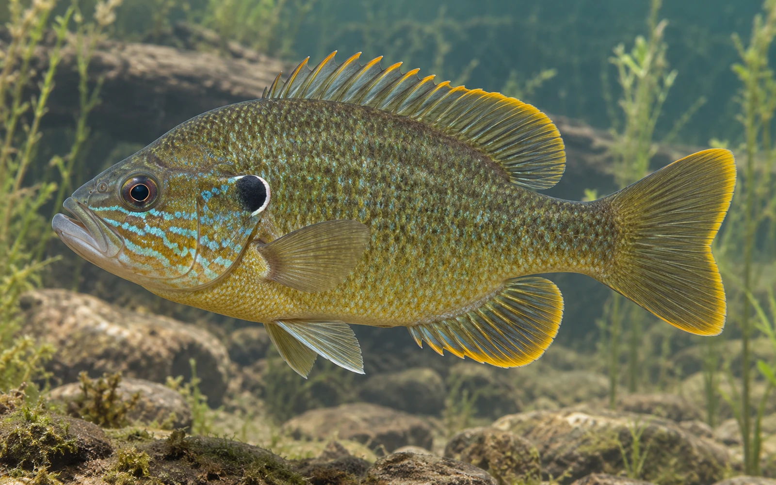 Green Sunfish identification image